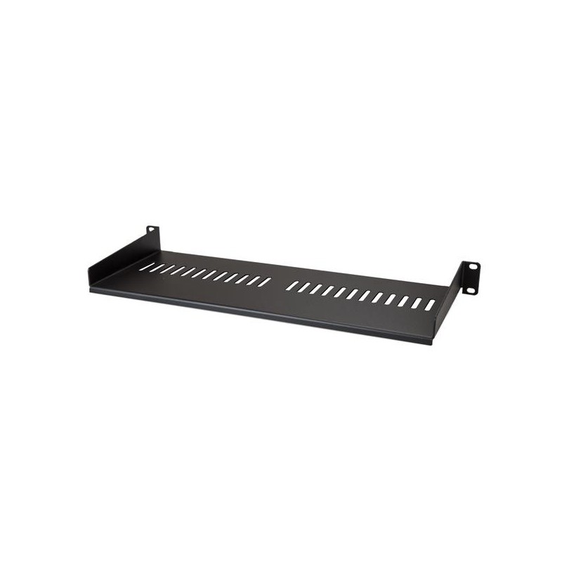 StarTech.com Vented 1U Rack Shelf - 7 in. Deep