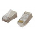 CCS Cat6a FTP RJ45 Plug for Solid Core Cable