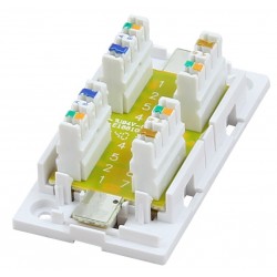 Cat6 Inline IDC Coupler Box