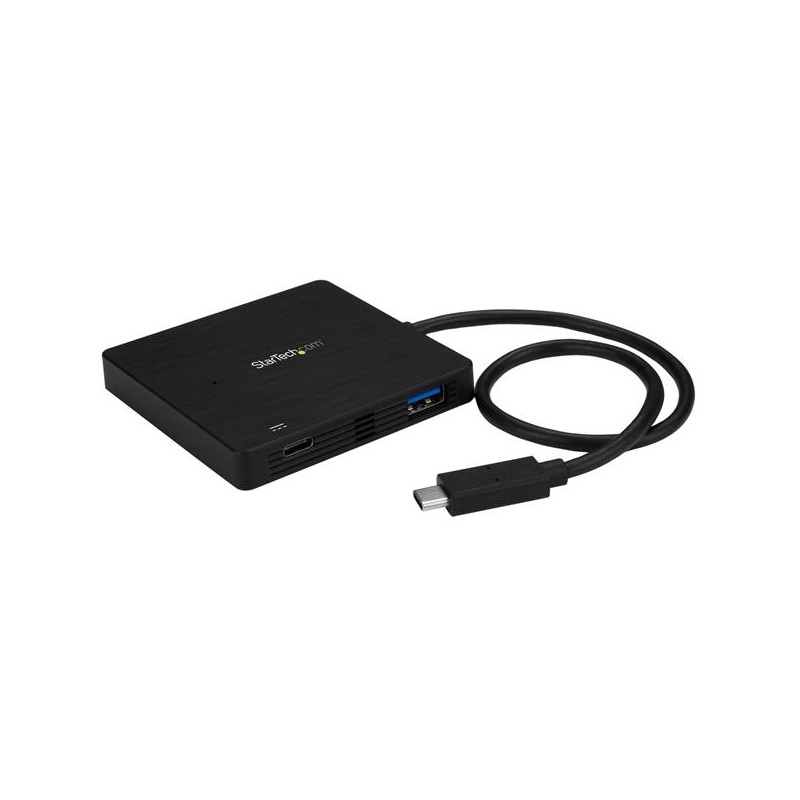 StarTech.com 3-Port USB-C Hub with Power Delivery - USB-C to 3x USB-A - USB 3.0 Hub