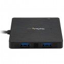 StarTech.com 3-Port USB-C Hub with Power Delivery - USB-C to 3x USB-A - USB 3.0 Hub