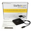 StarTech.com 3-Port USB-C Hub with Power Delivery - USB-C to 3x USB-A - USB 3.0 Hub