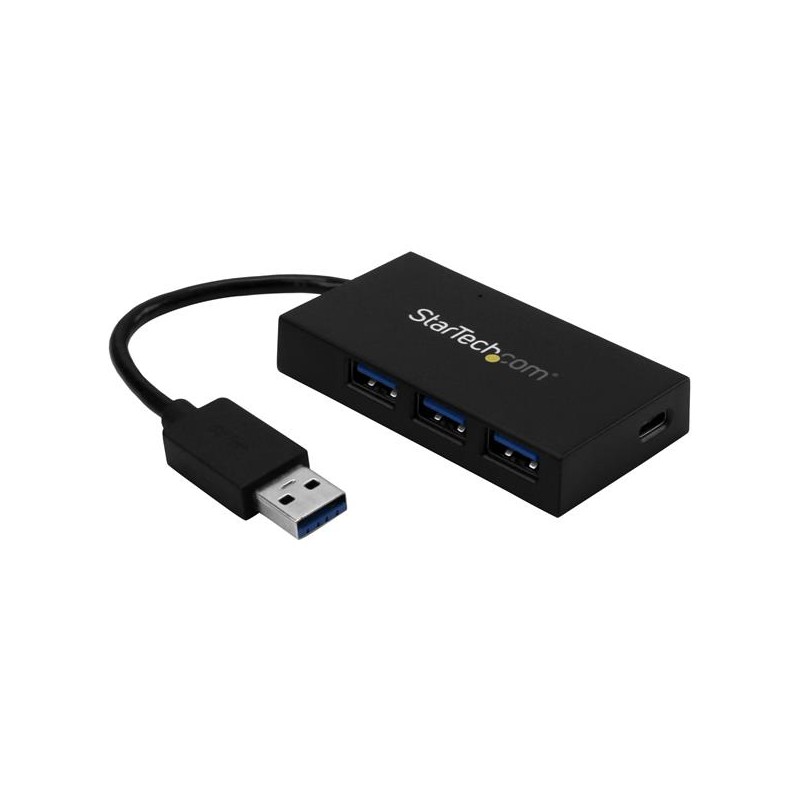 StarTech.com 4-Port USB Hub - USB 3.0 - USB-A to 3x USB-A and 1x USB-C