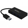 StarTech.com 4-Port USB Hub - USB 3.0 - USB-A to 3x USB-A and 1x USB-C - Includes Power Adapter | StarTech.com Interface Hubs