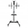 Tripp Lite Mobile Flat-Panel Floor Stand for 32” to 70” TVs and Monitors | Tripp Lite Flat Panel Floorstands