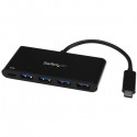 StarTech.com 4-Port USB-C Hub with Power Delivery - USB-C to 4x USB-A - USB 3.0 Hub