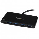 StarTech.com 4-Port USB-C Hub with Power Delivery - USB-C to 4x USB-A - USB 3.0 Hub