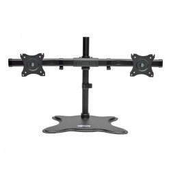 Tripp Lite Dual-Monitor Desktop Mount Stand for 13" to 27" Flat-Screen Displays | Tripp Lite Flat Panel Desk Mounts