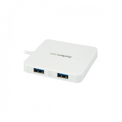 StarTech.com 3-Port USB-C Hub with Power Delivery - USB-C to 3x USB-A - USB 3.0 Hub - White | StarTech.com Interface Hubs