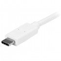 StarTech.com 3-Port USB-C Hub with Power Delivery - USB-C to 3x USB-A - USB 3.0 Hub - White