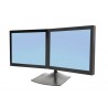 Ergotron DS Series DS100 Dual Monitor Desk Stand, Horizontal