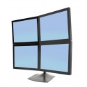 Ergotron DS100 Quad Monitor Desk Stand