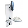Ergotron StyleView Vertical Lift, Patient Room