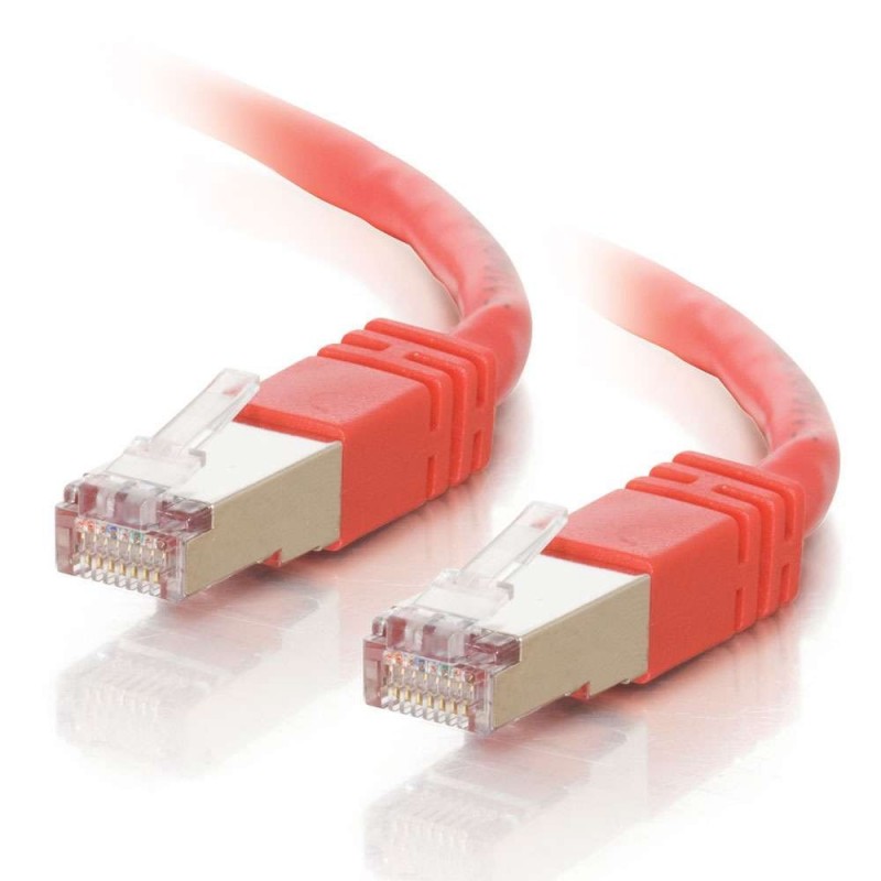 3m Shielded Cat5E RJ45 Patch Leads - Red