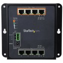 StarTech.com 8-Port (4 PoE+) Gigabit Ethernet Switch - Managed - Wall Mount with Front Access