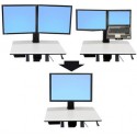 Ergotron WorkFit Convert-to-Single HD Kit from Dual or LCD &amp;amp;amp; Laptop