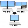 Ergotron WorkFit Convert-to-Single HD Kit from Dual or LCD &amp;amp;amp; Laptop