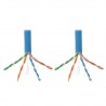 Tripp Lite 305 m Cat6 Gigabit Bulk Cable Stranded CMR PVC 24AWG Blue | Tripp Lite Network Cables