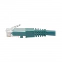 Tripp Lite 0.61 m Cat6 Gigabit Molded Patch Cable RJ45 M/M 550MHz 24 AWG Green