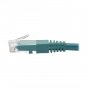 Tripp Lite 1.52 m Cat6 Gigabit Molded Patch Cable RJ45 M/M 550MHz 24 AWG Green