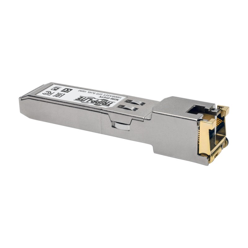 Tripp Lite Cisco GLC-T Compatible 1000Base-T Copper RJ45 SFP Mini Transceiver, Gigabit Ethernet, Cat5e, Cat6
