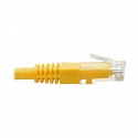 Tripp Lite 0.61 m Cat6 Gigabit Molded Patch Cable RJ45 M/M 550MHz 24 AWG Yellow