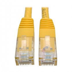Tripp Lite 0.91 m Cat6 Gigabit Molded Patch Cable RJ45 M/M 550MHz 24 AWG Yellow | Tripp Lite Network Cables