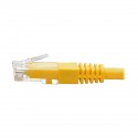 Tripp Lite 0.91 m Cat6 Gigabit Molded Patch Cable RJ45 M/M 550MHz 24 AWG Yellow