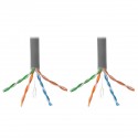 Tripp Lite 305 m Cat6 Gigabit Bulk Cable Stranded CMR PVC 24AWG Grey