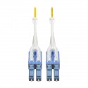 Tripp Lite Duplex Singlemode 8.3/125 Fiber Patch Cable (LC/LC), Push/Pull Tabs, 5 m (16 ft.)