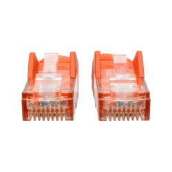 Tripp Lite Cat6 Gigabit Snagless Molded UTP Patch Cable (RJ45 M/M), Orange, 1 ft. | Tripp Lite Network Cables