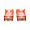 Tripp Lite Cat6 Gigabit Snagless Molded UTP Patch Cable (RJ45 M/M), Orange, 1 ft. | Tripp Lite Network Cables