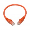 Tripp Lite Cat6 Gigabit Snagless Molded UTP Patch Cable (RJ45 M/M), Orange, 1 ft. | Tripp Lite Network Cables