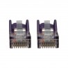 Tripp Lite Cat5e 350 MHz Snagless Molded UTP Patch Cable (RJ45 M/M), Purple, 3 ft. | Tripp Lite Network Cables
