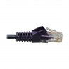 Tripp Lite Cat5e 350 MHz Snagless Molded UTP Patch Cable (RJ45 M/M), Purple, 3 ft. | Tripp Lite Network Cables