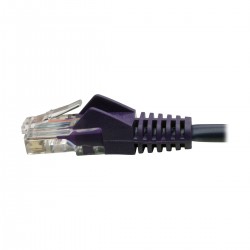 Tripp Lite Cat5e 350 MHz Snagless Molded UTP Patch Cable (RJ45 M/M), Purple, 3 ft. | Tripp Lite Network Cables