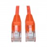 Tripp Lite Cat5e 350 MHz Snagless Molded UTP Patch Cable (RJ45 M/M), Orange, 5 ft. | Tripp Lite Network Cables