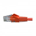 Tripp Lite Cat5e 350 MHz Snagless Molded UTP Patch Cable (RJ45 M/M), Orange, 5 ft.