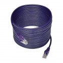 Tripp Lite Cat5e 350 MHz Snagless Molded UTP Patch Cable (RJ45 M/M), Purple, 25 ft.