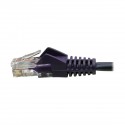 Tripp Lite Cat5e 350 MHz Snagless Molded UTP Patch Cable (RJ45 M/M), Purple, 25 ft.