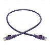 Tripp Lite Cat6 Gigabit Snagless Molded UTP Patch Cable (RJ45 M/M), Purple, 2 ft. | Tripp Lite Network Cables