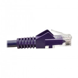 Tripp Lite Cat6 Gigabit Snagless Molded UTP Patch Cable (RJ45 M/M), Purple, 6 ft. | Tripp Lite Network Cables