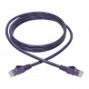 Tripp Lite Cat6 Gigabit Snagless Molded UTP Patch Cable (RJ45 M/M), Purple, 6 ft. | Tripp Lite Network Cables