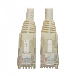 Tripp Lite Cat6 Gigabit Snagless Molded UTP Patch Cable (RJ45 M/M), White, 6 ft. | Tripp Lite Network Cables