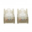 Tripp Lite Cat6 Gigabit Snagless Molded UTP Patch Cable (RJ45 M/M), White, 6 ft.