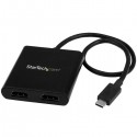 StarTech.com USB-C to HDMI Multi-Monitor Splitter - 2-Port MST Hub