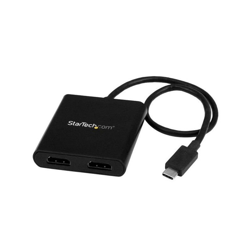 StarTech.com USB-C to HDMI Multi-Monitor Splitter - 2-Port MST Hub