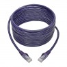 Tripp Lite Cat6 Gigabit Snagless Molded UTP Patch Cable (RJ45 M/M), Purple, 20 ft. | Tripp Lite Network Cables