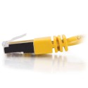 1m Shielded Cat5E RJ45 Patch Leads - Yellow