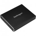 StarTech.com Dual-Slot Drive Enclosure for M.2 NGFF SATA SSDs - USB 3.1 (10Gbps) - RAID